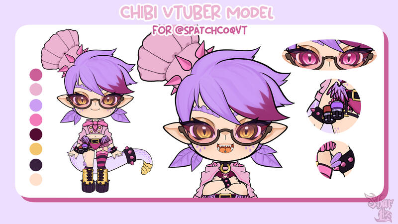 Spatchcoqvt Chibi model